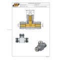 Adaptador UHF Formato em T Tripla Fêmea - KA-5 - Gav 138 - KLC