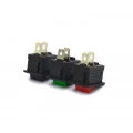 Chave Gangorra / Tecla com 2 Terminais 6A/250Vac e 10A/125Vac - PT/VD/VM - KCD1-101