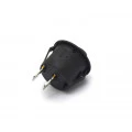 Chave Gangorra / Tecla com 2 Terminais 6A/250Vac Preta - KCD1-106-101