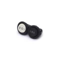 Chave Gangorra / Tecla com 3 Terminais Liga/Desliga/Liga 6A/250V - Branco ou Preto - KCD1-106-10381