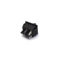 Chave Gangorra / Tecla Plástica Bipolar KCD4-201 16A/250V Liga/Desliga - Preto