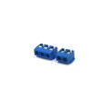Conector Azul Multipolar KRE KF-301 Passo de 5,08mm - 2 a 3 Vias