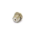 Conector UHF Fêmea Reto Painel Base Redonda de 20,80mm com rosca e porca - KF-3 - Gav 46 - KLC