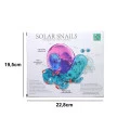 Kit Pet Robô Solar Caracol - No. 2056A - Fácil de Montar - WRT003645
