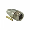 Conector N 50ohms Fêmea Reto Prensa Cabo Rg/rgc-58 - Cf-3E