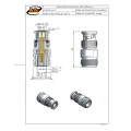 Adaptador BNC Macho X BNC Fêmea - KLC-1 - Gav 19 - KLC