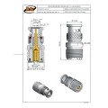 Adaptador BNC Macho X UHF Fêmea - KLC-3 - Gav 13 - KLC