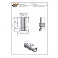 Redutor UHF para cabo RG 58 (23,40MM) - KM-2R - Gav 44 - KLC