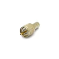 Conector UHF Mini Macho Reto Cabo Crimpagem RG-58 Pino Fixo - KM-8M - Gav 145 - KLC