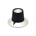Knob Seta Preto - KN-135B
