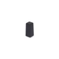 Knob Tecla Quadrada Longa 3,3 x 3,3mm - Preto ou Cinza