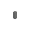 Knob Tecla Quadrada Longa 3,3 x 3,3mm - Preto ou Cinza