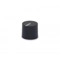 Knob Rotativo Estriado sem Parafuso - Preto - KP-02E - Scott