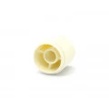 Knob Rotativo Estriado sem Parafuso - Branco - KP-03E - Scott