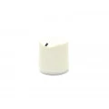 Knob Rotativo Estriado sem Parafuso - Branco - KP-03E - Scott