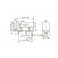 Chave Micro Switch 5A/125Vac / 3A/250Vac - KW11-3Z-1