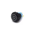 Chave Push-Button 110 a 220V Liga-(Liga) IP67 com Led Azul e Vermelho - L19F-11EPM-AA