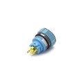 Chave Push-Button 110 a 220V Liga-(Liga) IP67 com Led Azul ou Vermelho - L22F11EPMAA