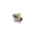 Adaptador de Conversão BNC 50 Ohms Fêmea X Fêmea  Reto para Painel Base Quadrada 17,50mm - LA-4 - Gav 72 - KLC