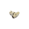 Adaptador BNC 50 Ohms Formato em T 2 Fêmeas 1 Macho - LA-6 - Gav 113 - KLC