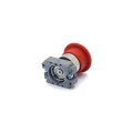 Botão de Emergência Metálico Tipo Cogumelo 40mm - Gira-Destrava -  LAY5-BS54