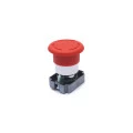 Botão de Emergência Metálico Tipo Cogumelo 40mm - Gira-Destrava -  LAY5-BS54