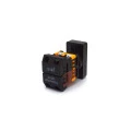 Botão Duplo Faceado com Iluminação Central 56mm para Furo de 22mm 1NA+1NF - LAY80-PW855 - JNG