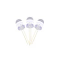 Led 10mm Transparente Alto Brilho L-833UC 3V - Paralight
