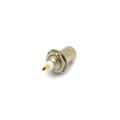Conector BNC 50 Ohms Fêmea Reto Painel Base Redonda - Comprimento 20mm - LF-1 - Gav 08 - KLC