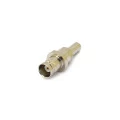 Conector BNC 50 Ohms Fêmea Reto Cabo Crimpagem RG-58 - LF-31CR - Gav 98 - KLC