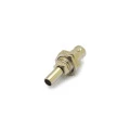 Conector BNC 50 Ohms Fêmea Reto Cabo Painel Crimpagem RG 58 Pino Fixo Rosca e 2 Porcas - LF-51CR - Gav 04 - KLC