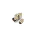 Conector BNC 50 Ohms Fêmea Reto Cabo Crimpagem RGC-58 - LF-66 - Gav 66 - KLC