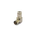 Conector BNC 75 Ohms Fêmea Angular Prensa Cabo 0.4/2.5 - LF-98 - Gav 05 - KLC