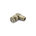 Conector BNC 50 Ohms Macho Angular Prensa Cabo RG/RGC-59 - LM-9-1- Gav 03 - KLC