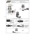 Conector BNC 50 Ohms Macho Angular Prensa Cabo RG/RGC-59 - LM-9-1- Gav 03 - KLC