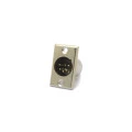 Conector XLR Macho 5 Vias para Painel 5 Vias - LS-1025
