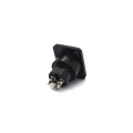 Conector XLR 180° Fêmea 3 Vias Solda Fio - LS-1027