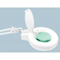Lupa de Bancada com Luminária LED HL-500 LED 5x - Bivolt - Solver