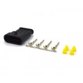 Conector Selado Automotivo 4 Vias Macho - LW-66501S0431