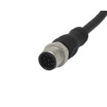Conector M12 Macho 8 Vias com Rabicho - MA12MAHD05ST03CB25