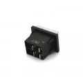 Chave Gangorra / Tecla Bipolar com Trava com Proteção cor Vermelha com Led 15A/250V e 20A/120V 30.223 Liga/Desliga M2FT1EE3G - Margirius