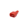 Terminal Macho Totalmente Isolado em Nylon 22-16 AWG 0,25 à 1mm² Vermelho MA2216-2 - Eletro Service