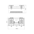 Maleta Plastica com Bandeija Interna 20'' - Tramontina - 43803/020