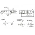 Chave Micro Switch com Pino Básico 20A/120Vac IR/E3 MG-2601 - Margirius
