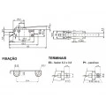 Chave Micro Switch com Haste 20A/120Vac IR/E3 MG-2603 - Margirius