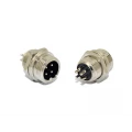 Conector Mini Mike Macho para Painel - 2 a 7 Vias - YLF002/XP