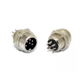 Conector Mini Mike Macho para Painel - 2 a 7 Vias - YLF002/XP
