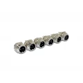 Conector Mini Mike Macho para Painel - 2 a 7 Vias - YLF002/XP