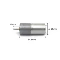 Motor com Redução 12V 75 RPM Cód. Motor 13.B