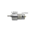 Micro Motor DC com Caixa de Redução 24V 35 RPM AK380 5.5MF24R35CE - Cód. Motor 18